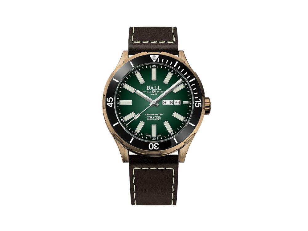 Montre Automatique Ball Roadmaster Marvelight Bronze, DM3070B-L3CJ-GRR