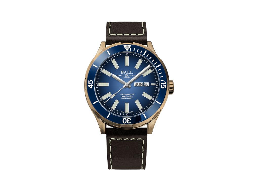 Montre Automatique Ball Roadmaster Marvelight Bronze, DM3070B-L4CJ-BER