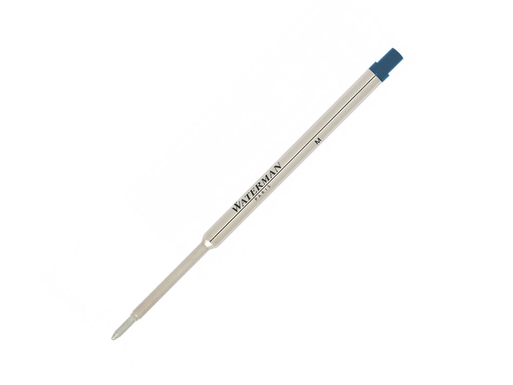 Recharge stylo bille Waterman, Bleu, Encre, Moyenne, S0944490