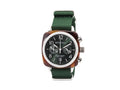 Montre à Quartz Briston Clubmaster Classic, Vert, 40 mm, 15140.SA.T.10.NBG