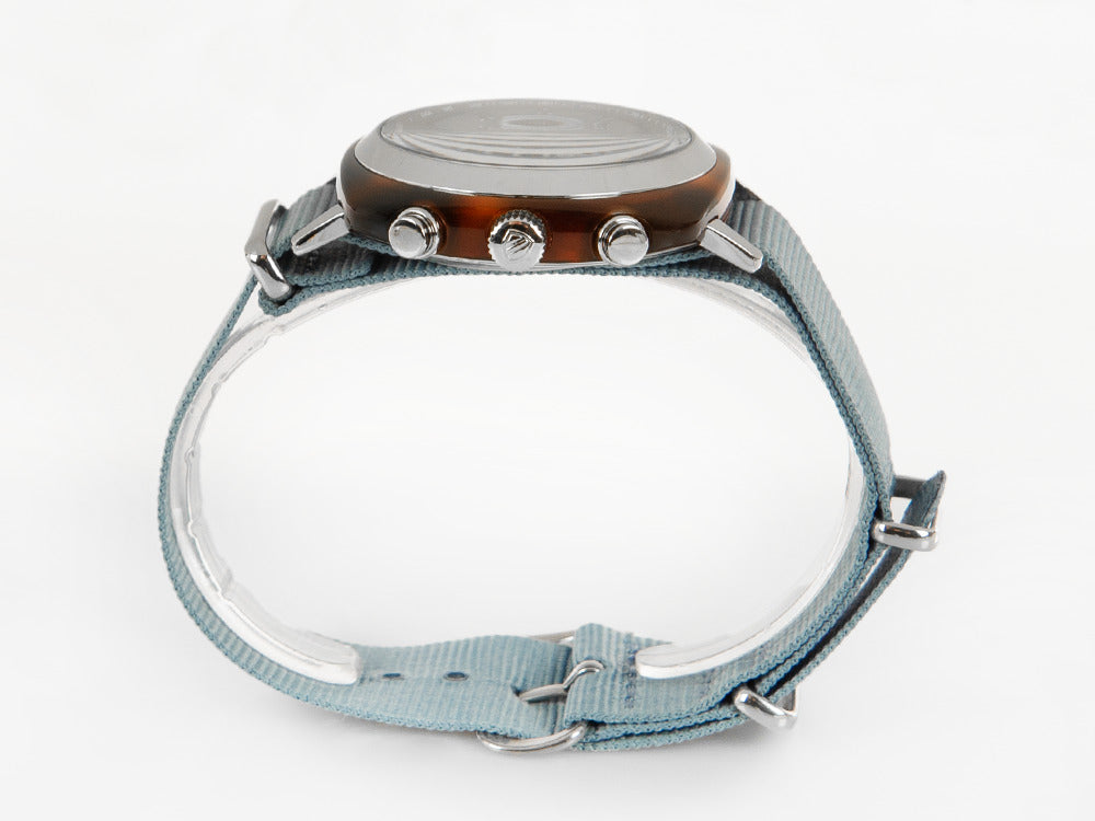 Montre à Quartz Briston Clubmaster Sport, Bleu, 42 mm, 20142.SA.TS.25.NIB