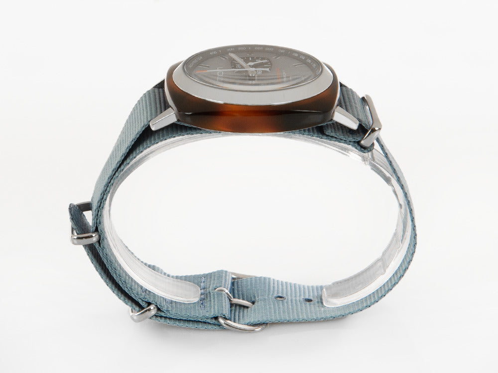 Montre à Quartz Briston Clubmaster Sport, Bleu, 42 mm, 20142.SA.TS.25.NIB