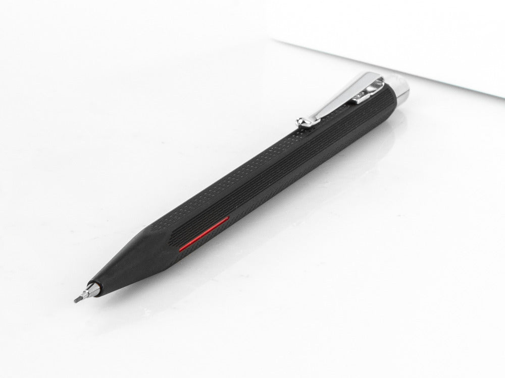 Portemine Caran d'Ache Ecridor Racing, Laiton, Noir, Attributs Palladium, 4.009