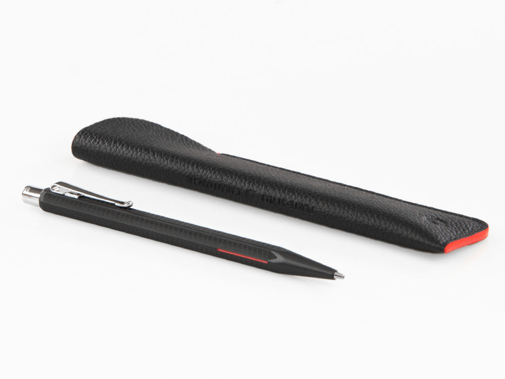 Set Portemine Caran d'Ache Ecridor Racing, Noir, Attributs Palladium, 402.009