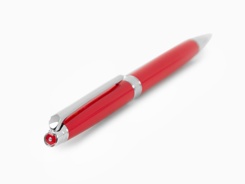 Portemine Caran d´Ache Léman Slim Scarlet Red, Rouge, Rhodium, 4761.770