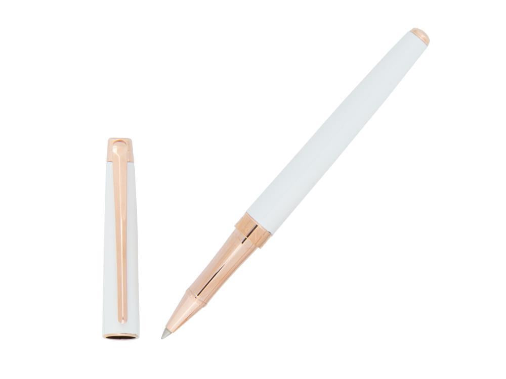 Roller Caran d´Ache Léman Slim White Rosegold, Laque, Blanc, 4771.001