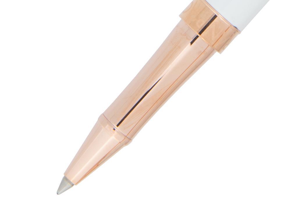 Roller Caran d´Ache Léman Slim White Rosegold, Laque, Blanc, 4771.001