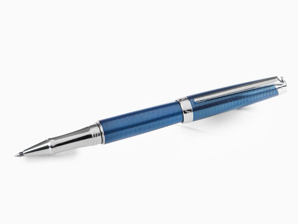Roller Caran d´Ache Léman Grand Bleu, Lacque, Garnitures en Rhodium, 4779.168