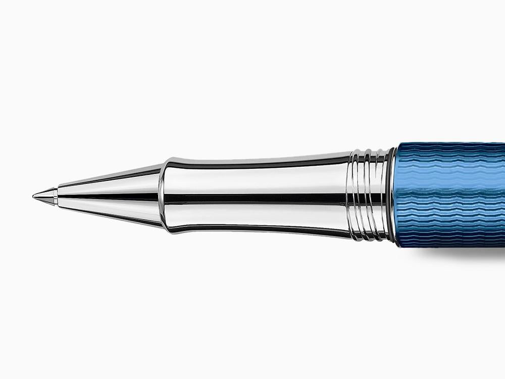Roller Caran d´Ache Léman Grand Bleu, Lacque, Garnitures en Rhodium, 4779.168