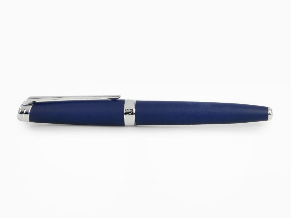 Roller Caran d'Ache Léman Blue Night Matt, Laque Mate, Bleu, Rhodium, 4779.449