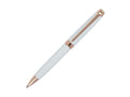 Stylo bille Caran d'Ache Léman Slim line, Laiton, Blanc, 4781.001,
