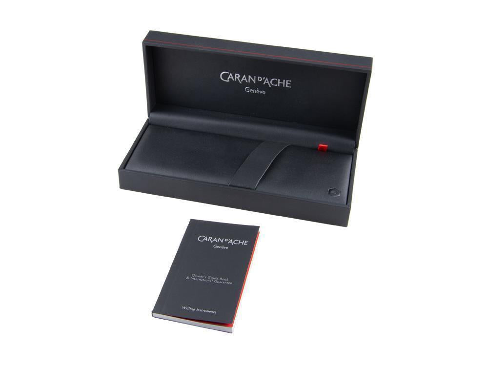 Stylo bille Caran d´Ache Léman Slim White Rosegold, Laque, Blanc, 4781.001