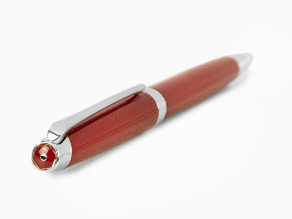 Stylo bille Caran d´Ache Léman Rouge Carmin, Rouge, 4789.580