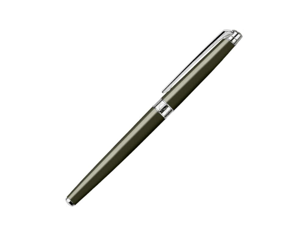 Stylo Plume Caran d'Ache Léman Slim Terre d’Ombre, Laque, Vert, 4791.016