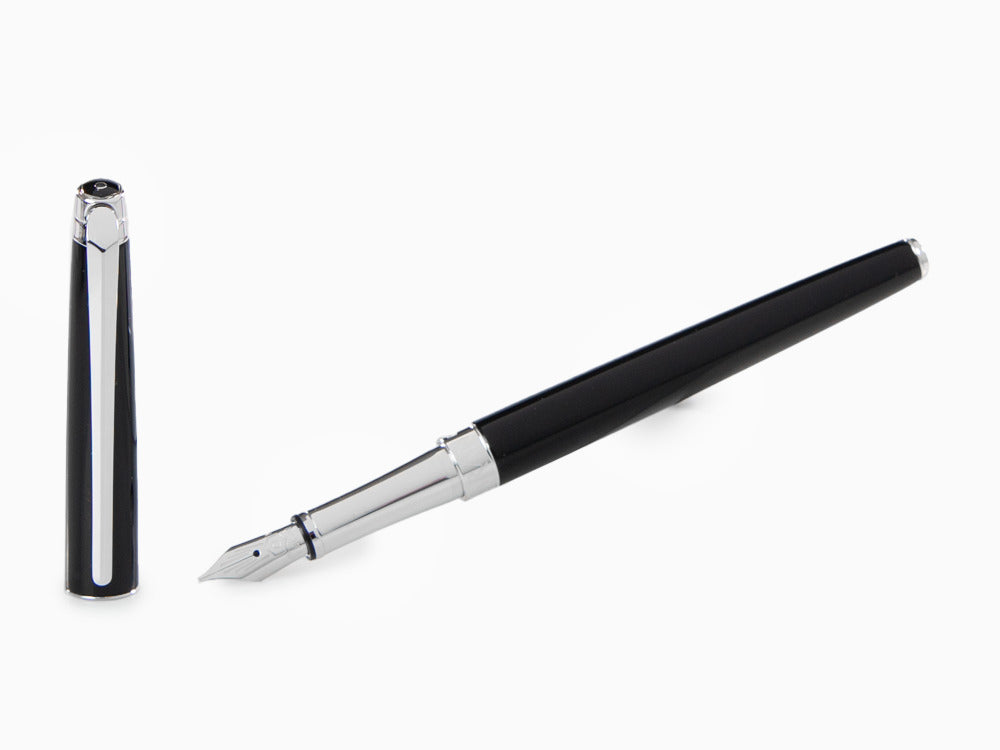 Stylo Plume Caran d´Ache Léman Slim Black Ebony, Laque, Noir, 4791.782