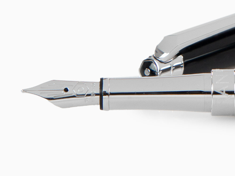 Stylo Plume Caran d´Ache Léman Slim Black Ebony, Laque, Noir, 4791.782