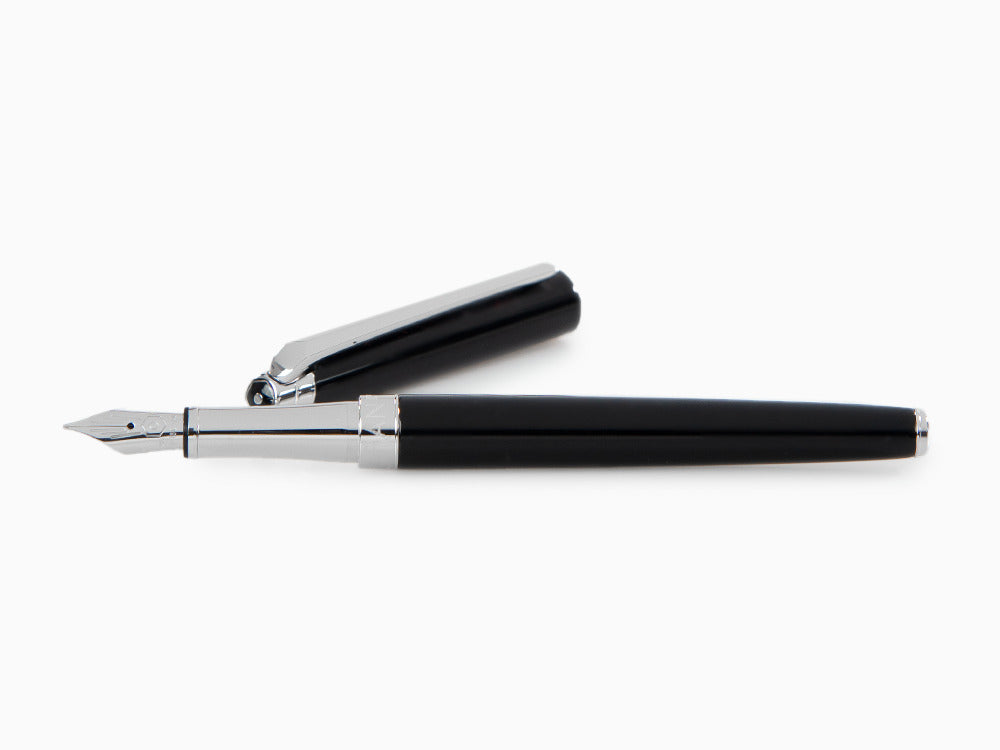 Stylo Plume Caran d´Ache Léman Slim Black Ebony, Laque, Noir, 4791.782