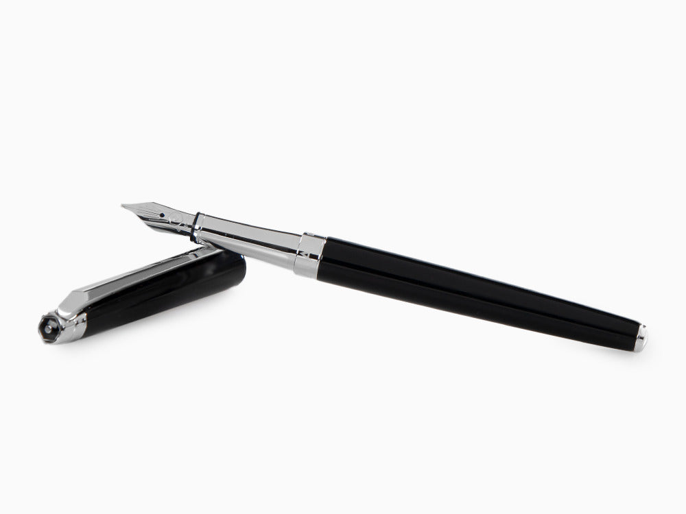 Stylo Plume Caran d´Ache Léman Slim Black Ebony, Laque, Noir, 4791.782