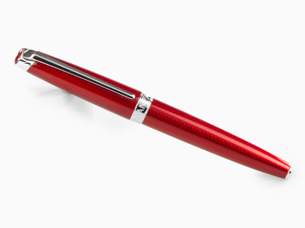 Stylo Plume Caran d´Ache Léman Rouge Carmin, Rhodium, Rouge, 4799.580