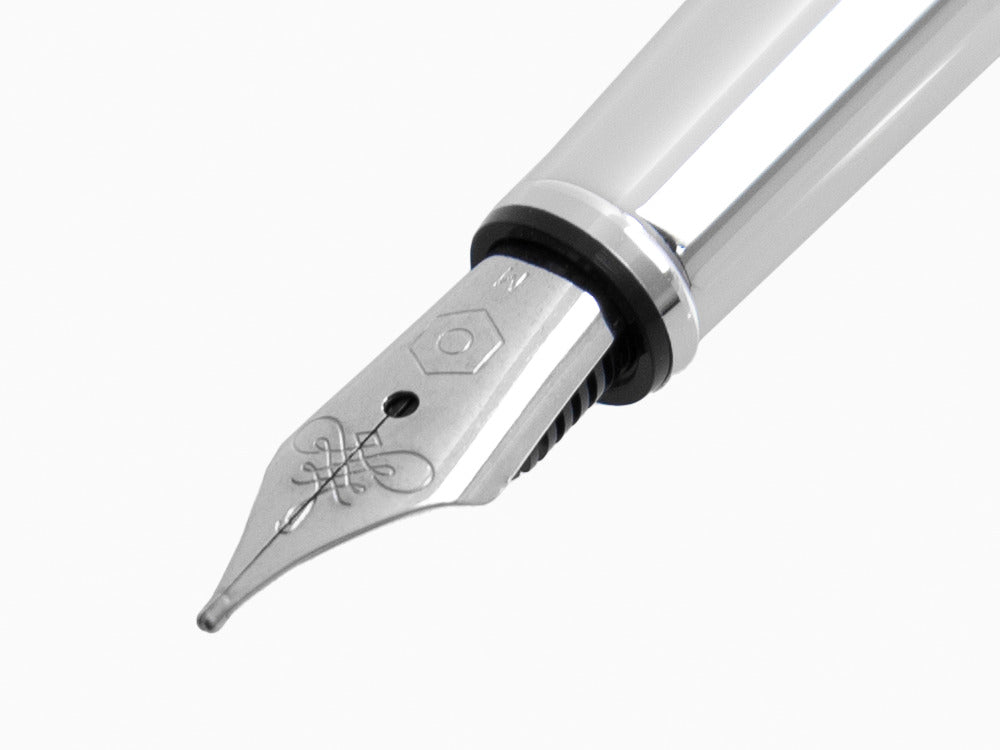 Stylo Plume Caran d´Ache Ecridor Chevron, Laiton, Palladium, 958.286