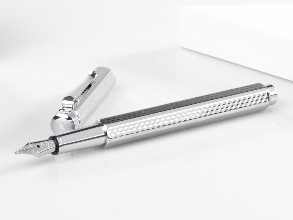 Stylo Plume Caran d´Ache Ecridor Cubrik, Palladium, Argent, 958.377