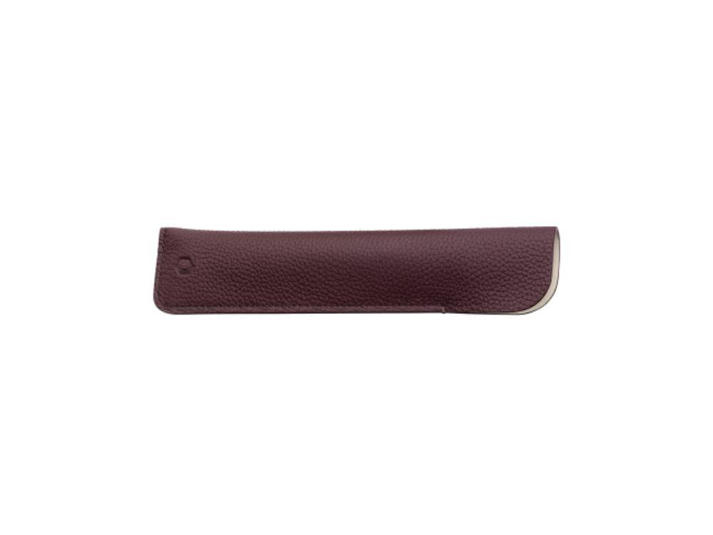 Stylo bille Caran d'Ache Léman Toile de Jouy & Leather Case, CC4789.026