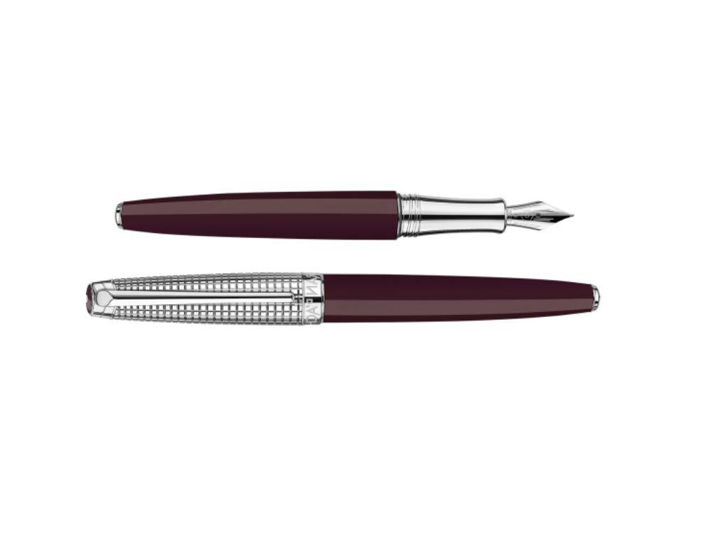 Stylo Plume Caran d'Ache Léman Toile de Jouy & Leather Case, CC4799.026