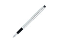 Stylo Plume Cross Century II, Chrome, Argent, Attributs Chromés, Cannelé