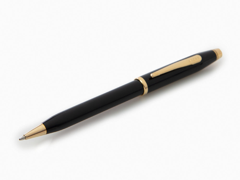 Stylo Bille Cross Century II - Laque Noire et Or