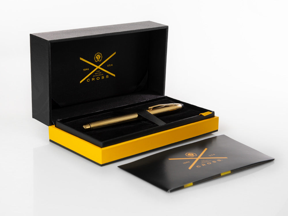 Roller Cross Townsend, Or 10K laminé, Or, Poli, Résine, 705