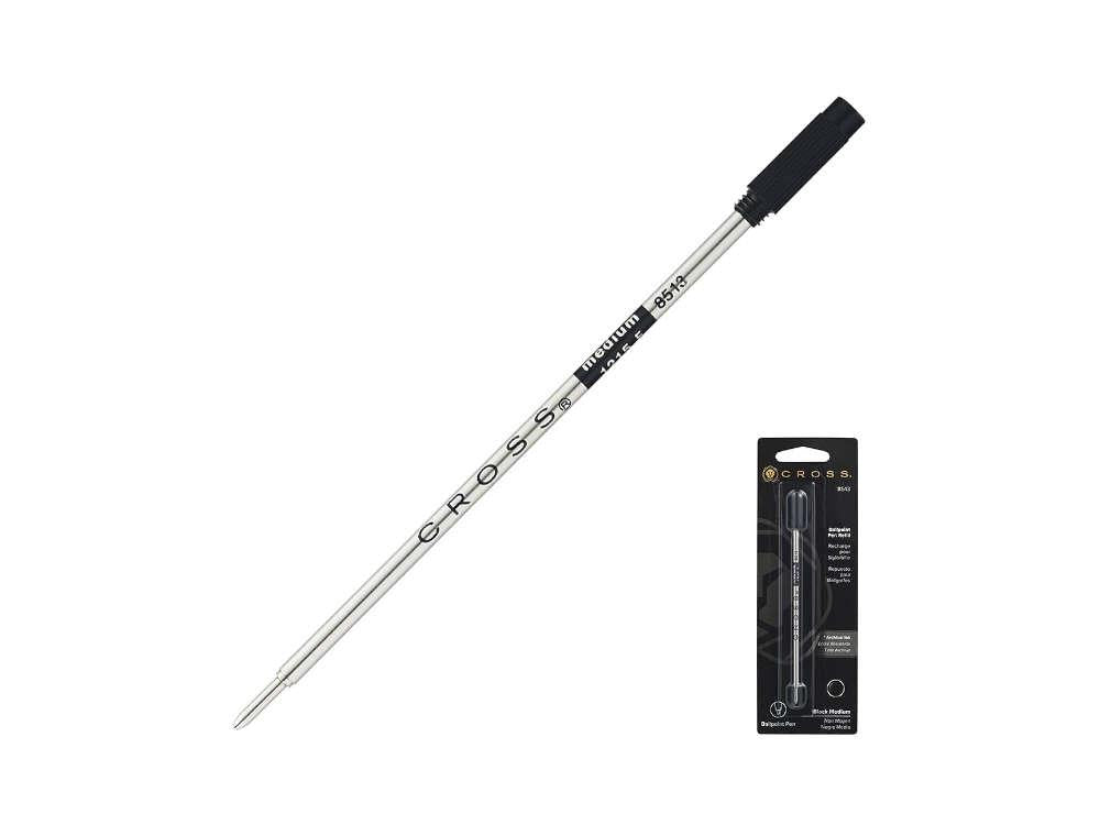 Recharge Cross Accesorios, Recharge stylo bille, Noir, Moyenne, Encre 8513