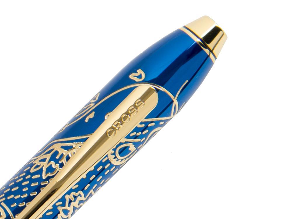 Stylo bille Cross Townsend Year of the Rat 2020, Bleu, AT0042-59