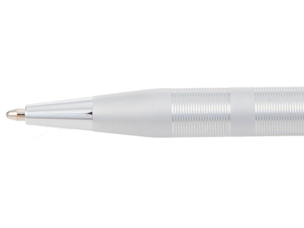 Stylo bille Cross Classic Century, Chrome, Argent, Poli, Cannelé, AT0082-14