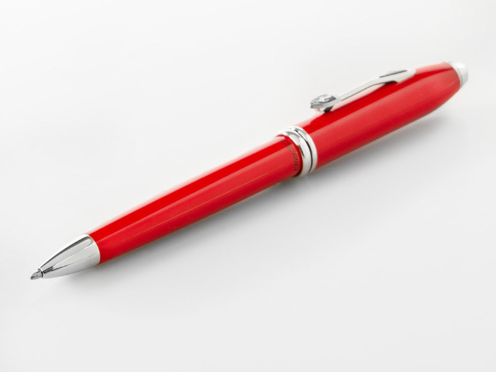 Stylo Bille Cross Ferrari Townsend, Laque, Rouge, Poli, Rhodium, FR0042-57