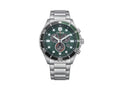 Montre à Quartz Citizen OF, Vert, 43 mm, 10 atm, AT2561-81X