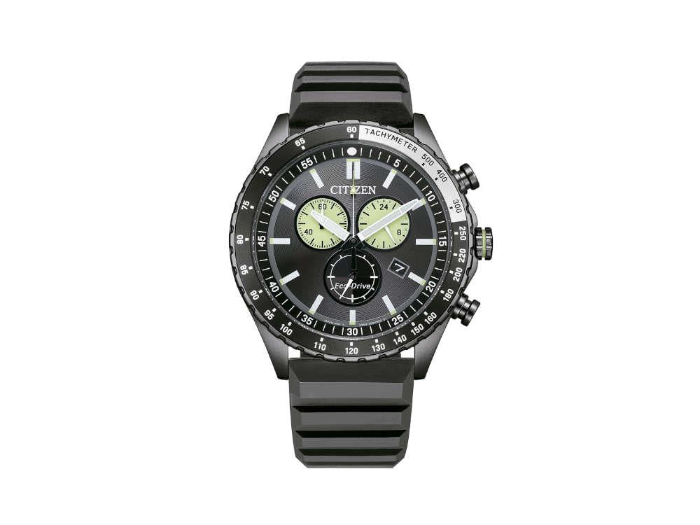 Montre à Quartz Citizen OF Chrono Sporty, Noir, 43 mm, AT2565-05E