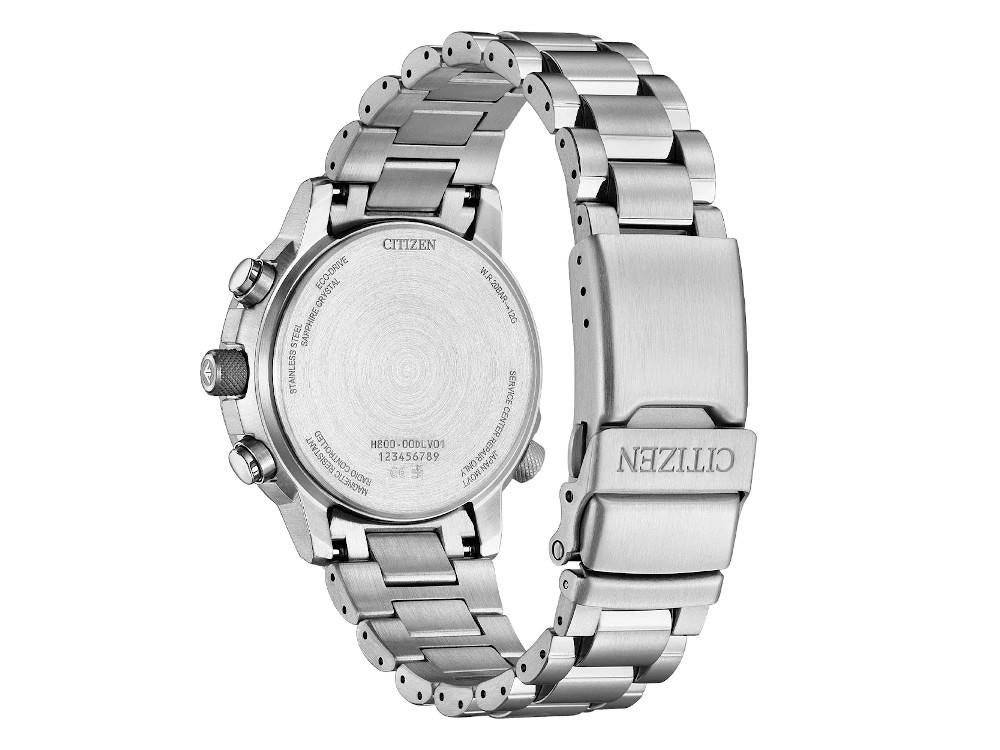 Montre à Quartz Citizen Radio Controlled H800, 41 mm, Noir, 20 atm, AT8300-58E