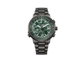 Montre à Quartz Citizen Radio Controlled H800, 41 mm, Vert, 20 atm, AT8304-57W