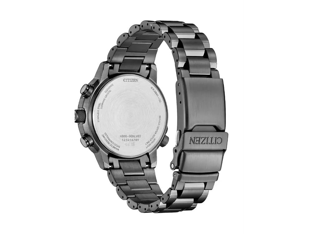 Montre à Quartz Citizen Radio Controlled H800, 41 mm, Vert, 20 atm, AT8304-57W