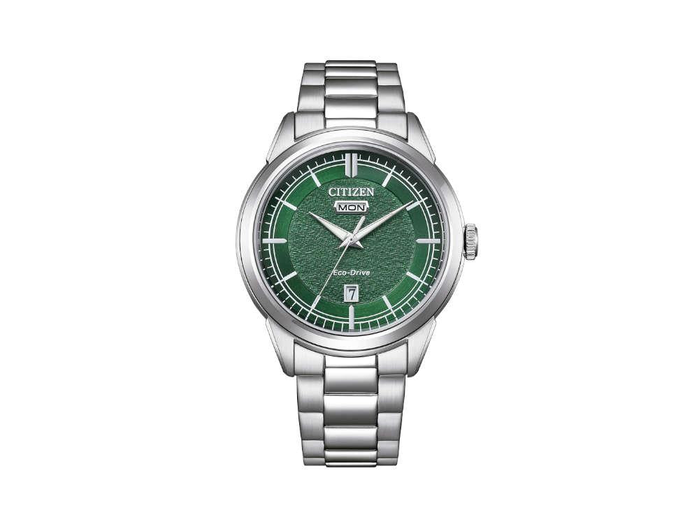 Montre à Quartz Citizen OF Elegant, Vert, 40.5 mm, 10 atm, AW0151-85X