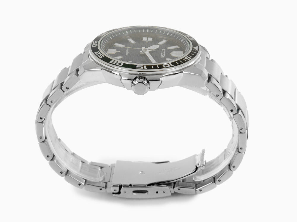 Montre à Quartz Citizen OF, Vert, 45,5mm, 10 atm, AW1526-89X