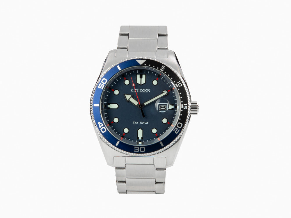 Montre à Quartz Citizen OF, Bleu, 43 mm, 10 atm, AW1761-89L