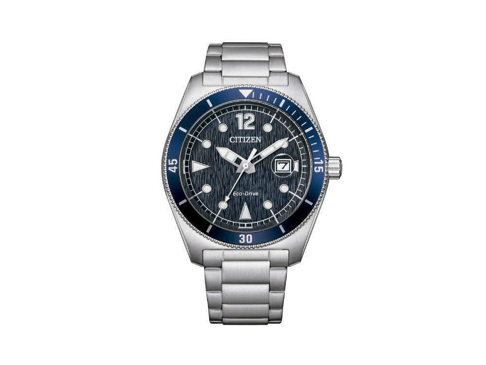 Montre à Quartz Citizen OF Marine 188, Bleu, 43 mm, 10 atm, AW1881-52L