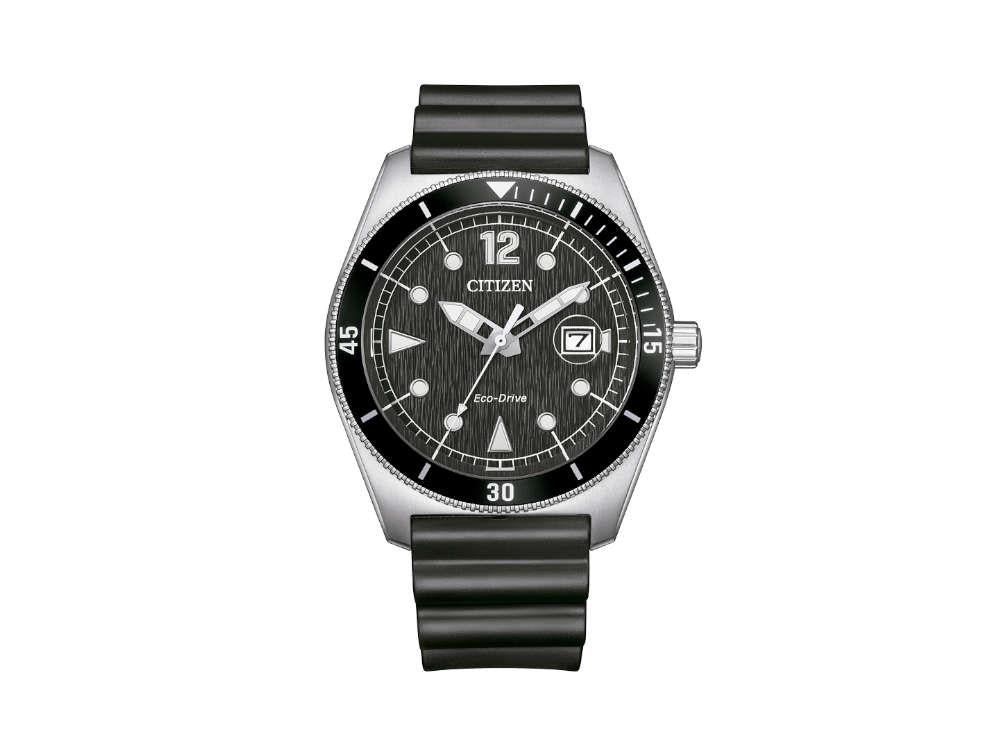 Montre à Quartz Citizen OF Marine 188, Noir, 43 mm, AW1889-00E