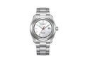 Montre à Quartz Citizen Super Titanium, 40 mm, Blanc, 5 atm , AW1900-50A
