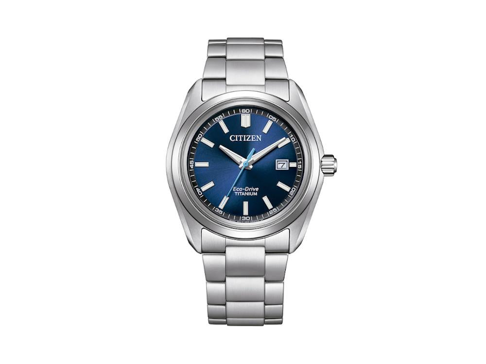 Montre à Quartz Citizen Super Titanium, 40cm, Bleu, 5 atm, AW1900-50L