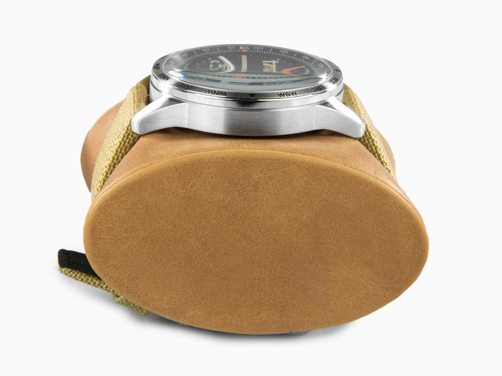 Montre à Quartz Citizen OF, Noir, 43 mm, Nylon, 10 atm, BM7550-10E