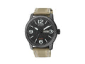 Montre à Quartz Citizen OF, Eco Drive, 42 mm, Bracelet en cuir, BM8476-23E