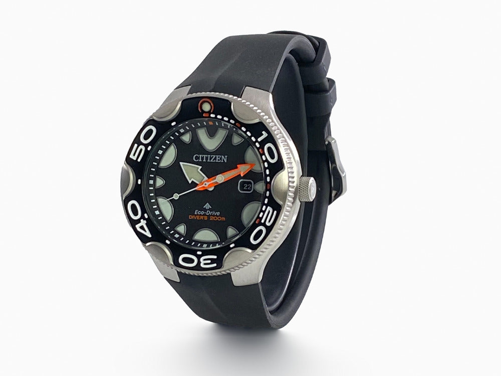 Montre à Quartz Citizen Promaster Orca, 46 mm, Noir, 20 atm, BN0230-04E