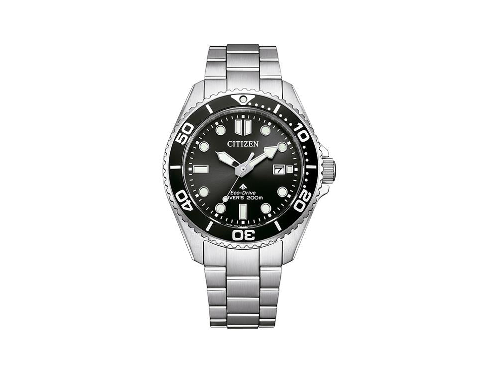 Montre à Quartz Citizen Promaster, 40.5 mm, Noir, 20 atm, BN0261-51E